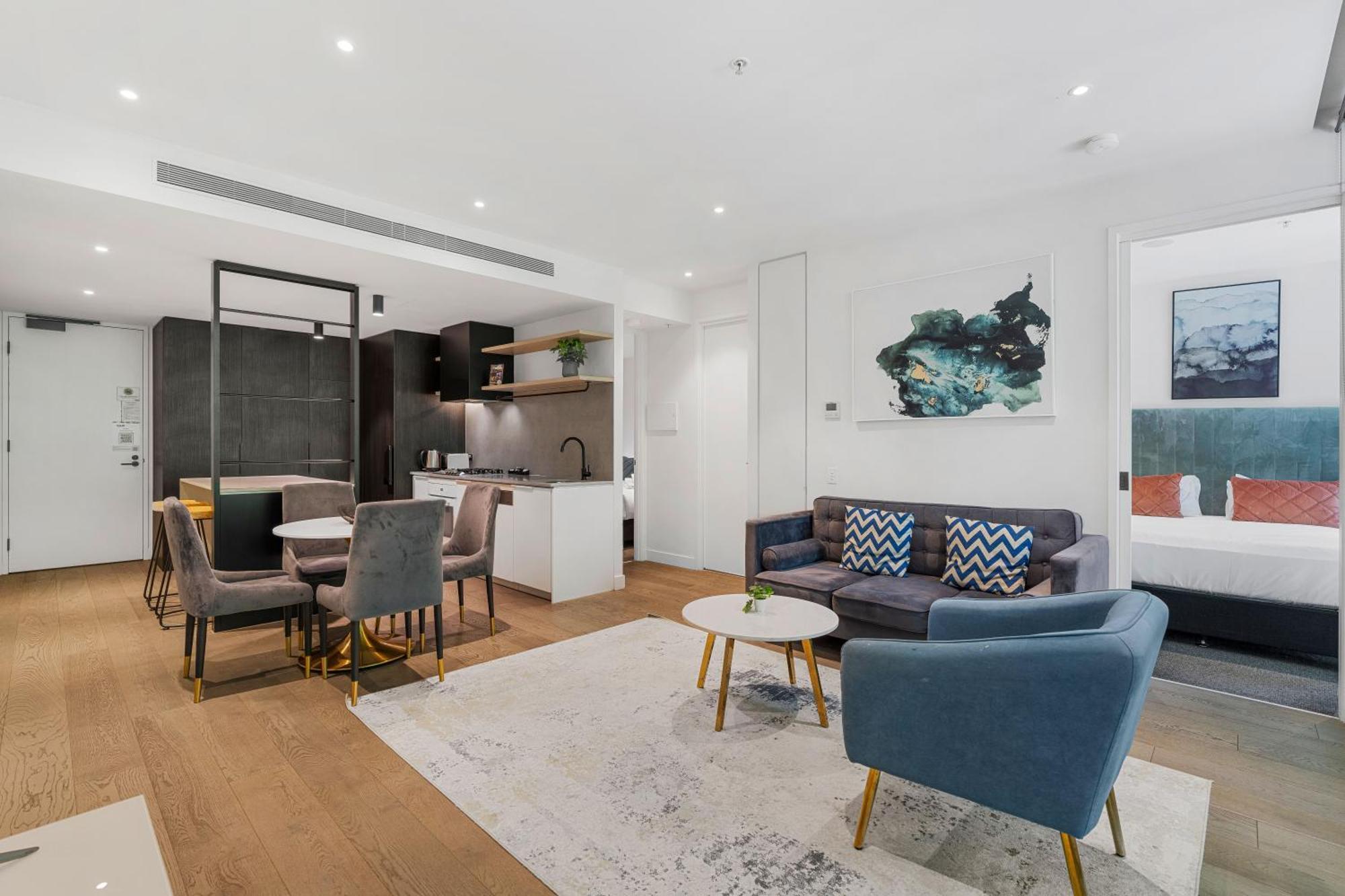 The Eminence Apartments By Cllix Melbourne Bagian luar foto